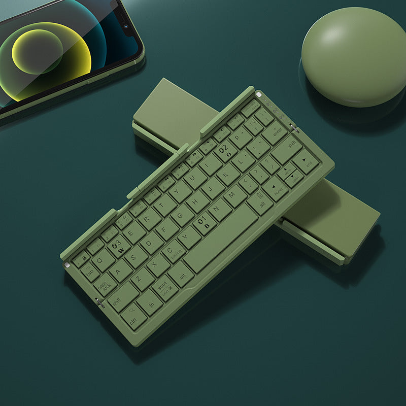 Rechargeable Foldable Wireless Keyboard for Phone & Tablet