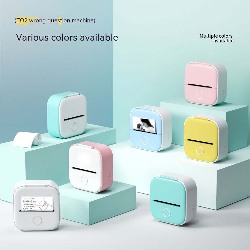 Mini Bluetooth Thermal Label & Photo Printer