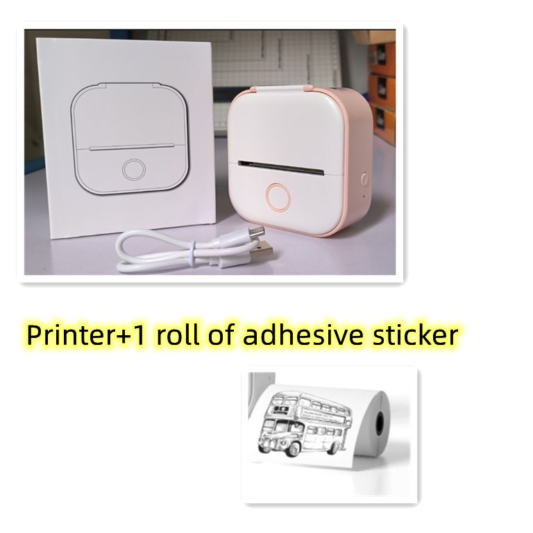 Mini Bluetooth Thermal Label & Photo Printer