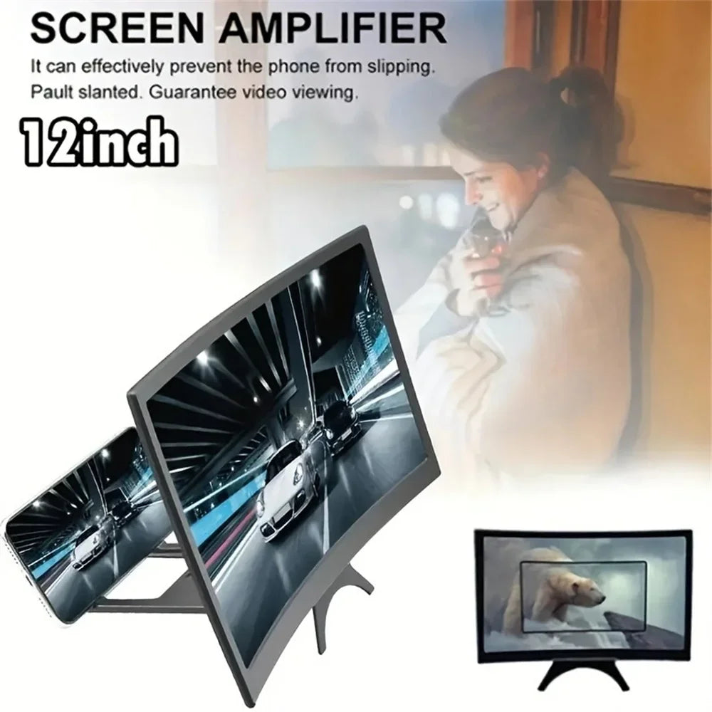 12" 3D HD Phone Screen Magnifier