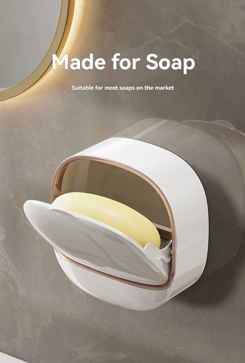 Waterproof Hanging Soap Holder with Drainage