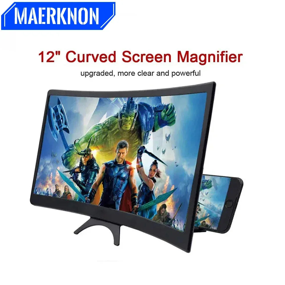 12" 3D HD Phone Screen Magnifier