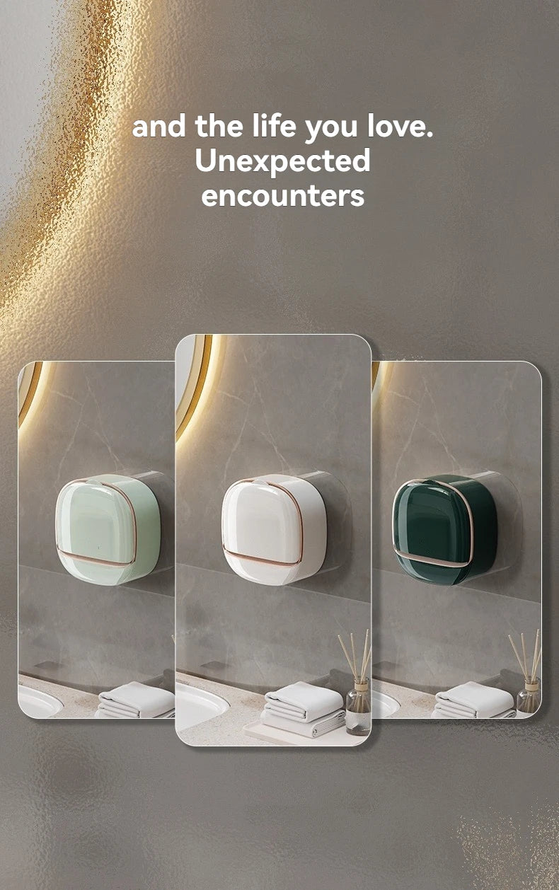 Waterproof Hanging Soap Holder with Drainage