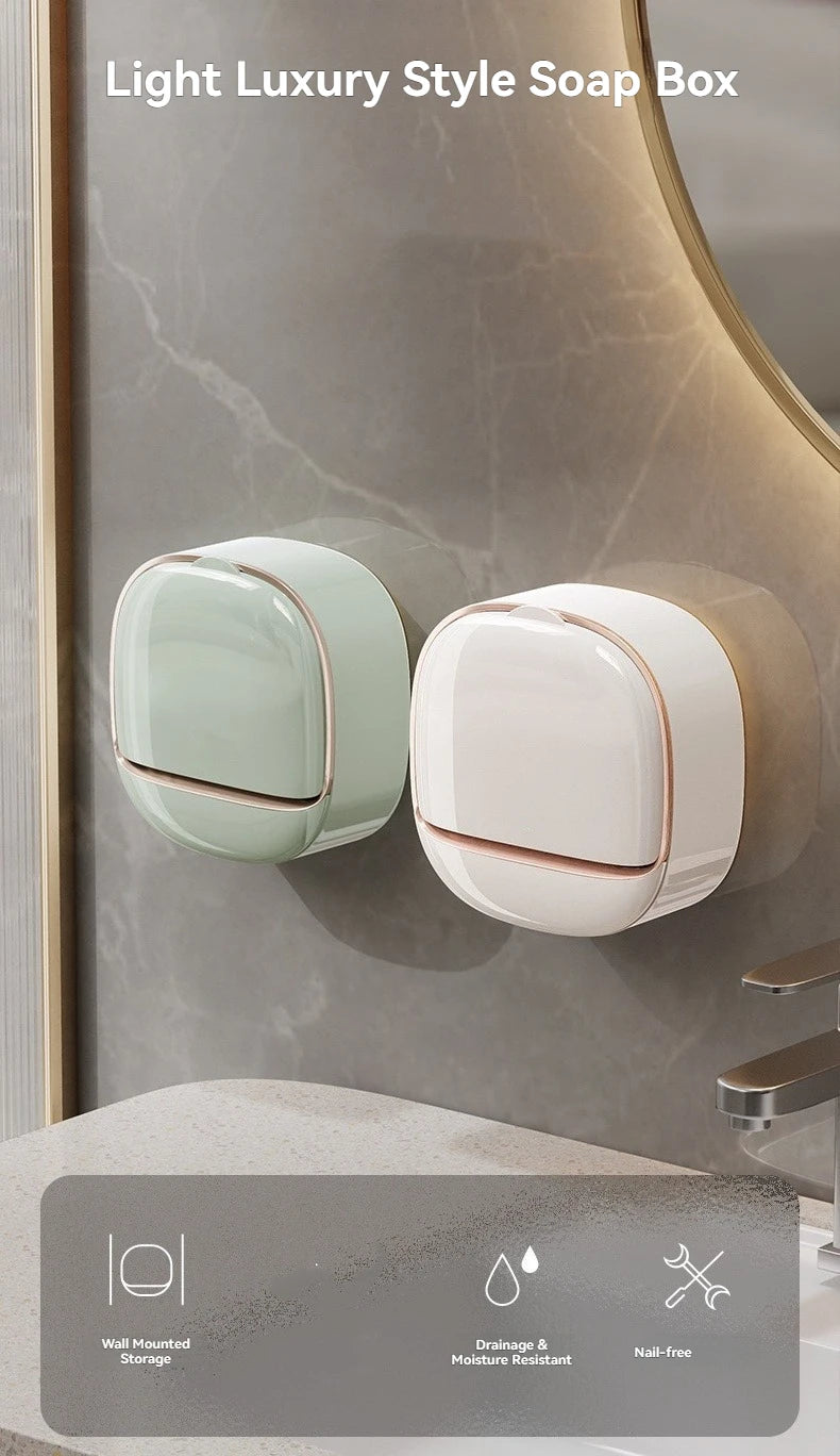 Waterproof Hanging Soap Holder with Drainage