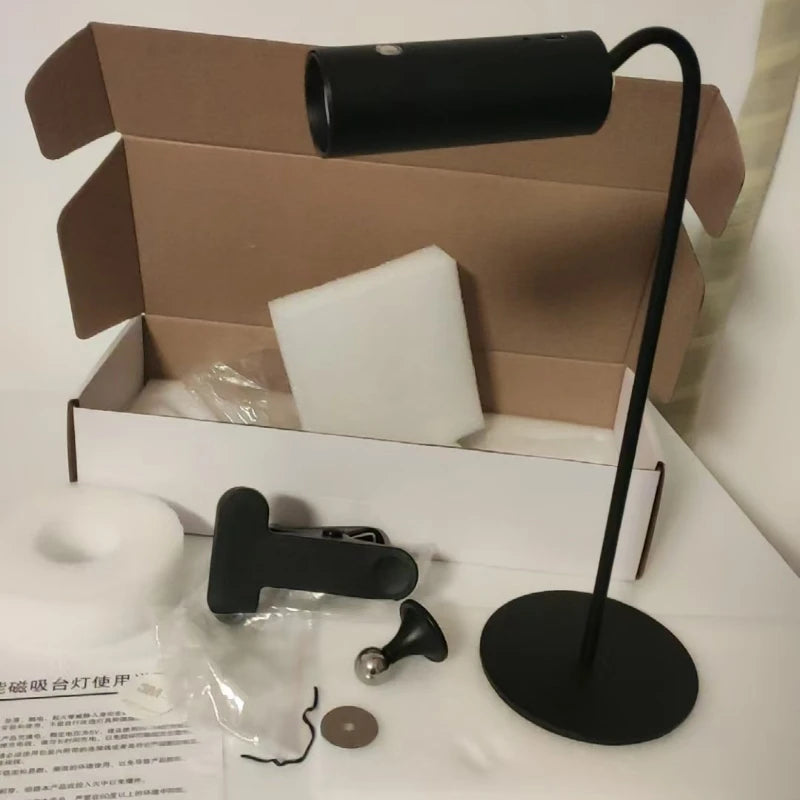 Magnetic Rechargeable Desk Lamp (Touch Dimmable)