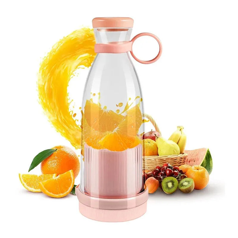 Portable 6-Blade Smoothie Blender Bottle