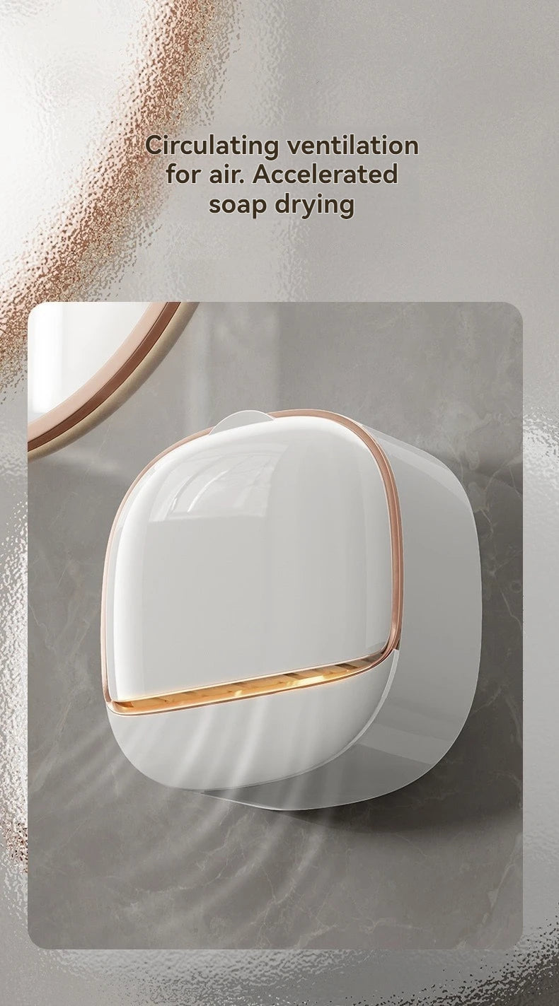 Waterproof Hanging Soap Holder with Drainage