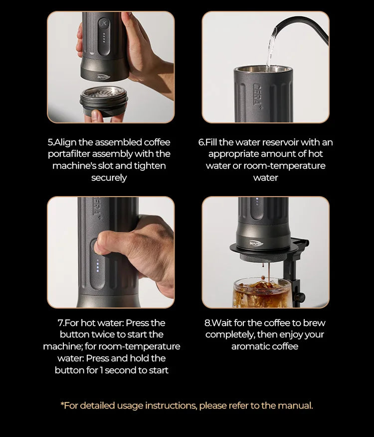 IKAPE Kapo K2 Portable Espresso Machine