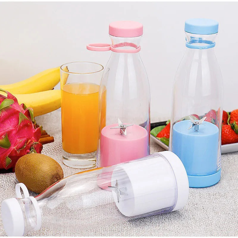 Portable 6-Blade Smoothie Blender Bottle
