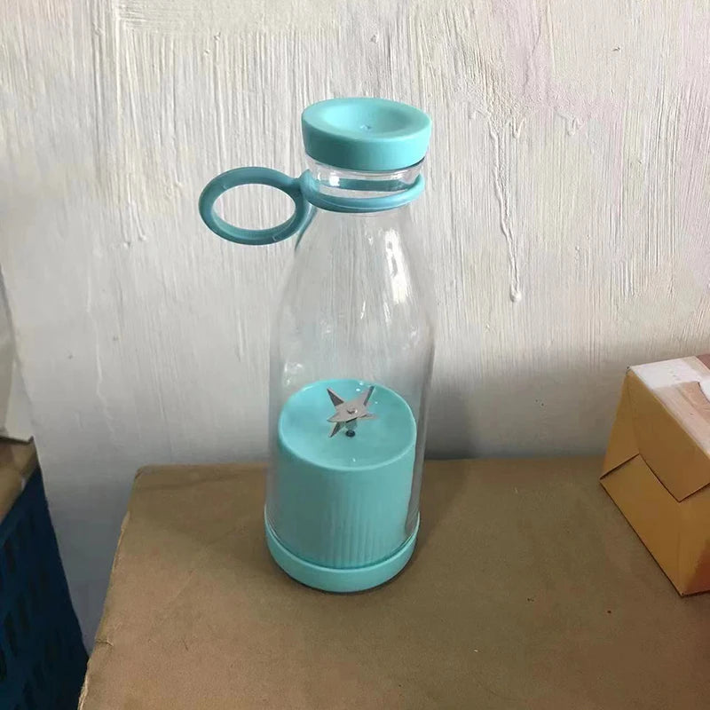 Portable 6-Blade Smoothie Blender Bottle