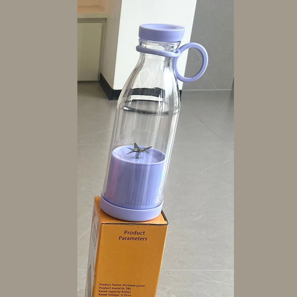 Portable 6-Blade Smoothie Blender Bottle