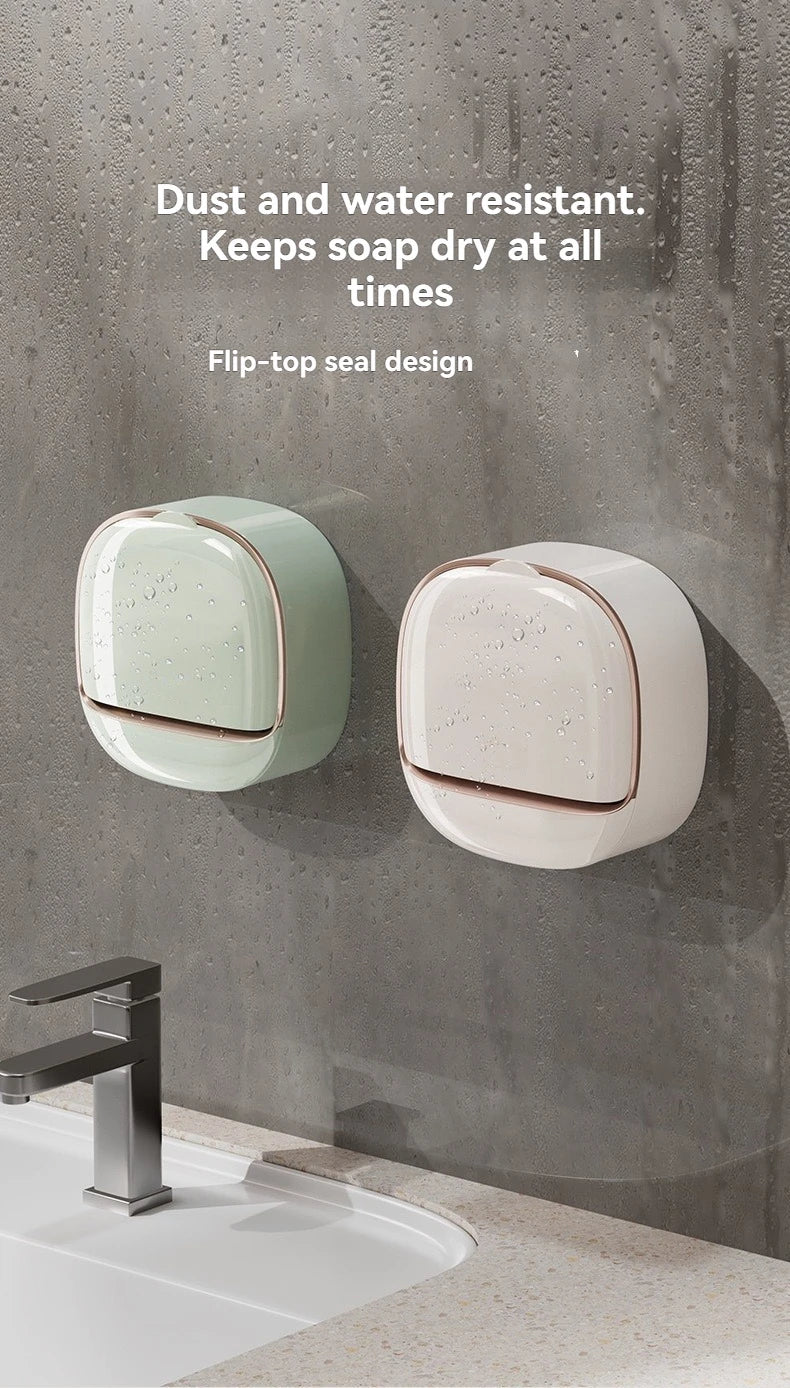 Waterproof Hanging Soap Holder with Drainage