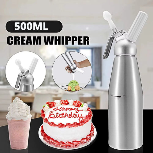 500ml Aluminum Cream Whipper Bottle