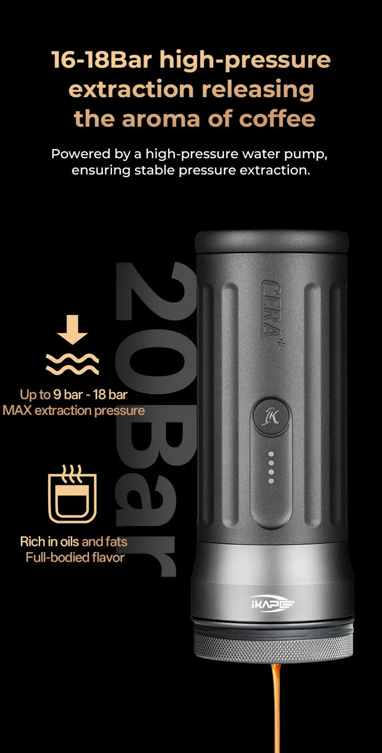 IKAPE Kapo K2 Portable Espresso Machine