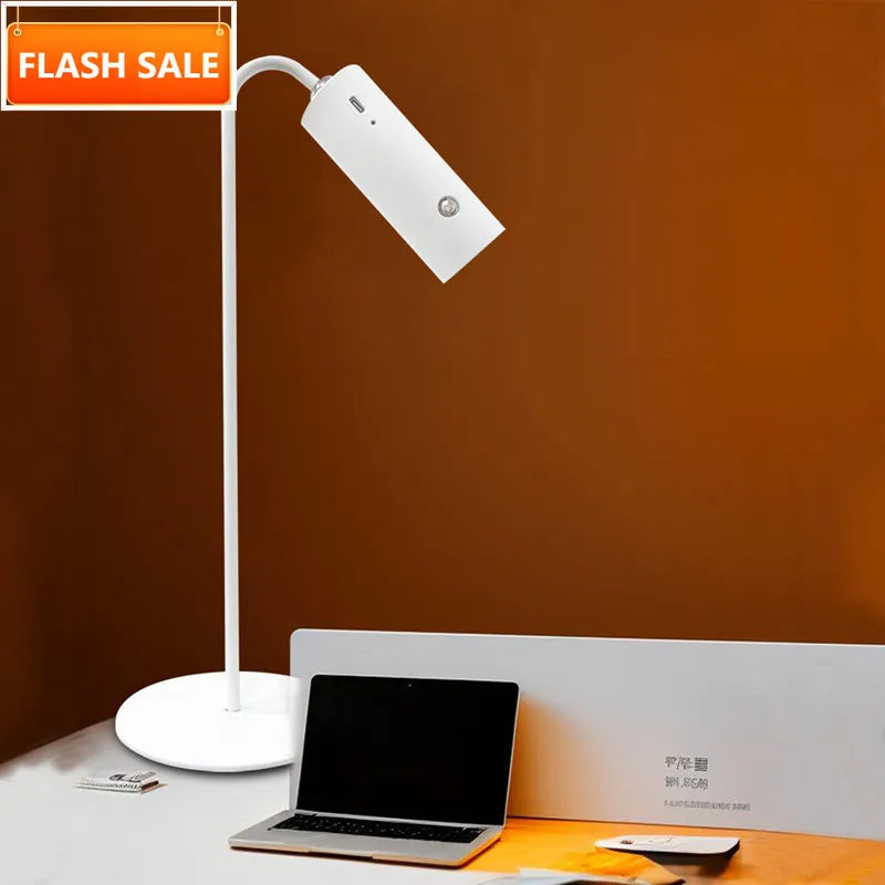 Magnetic Rechargeable Desk Lamp (Touch Dimmable)