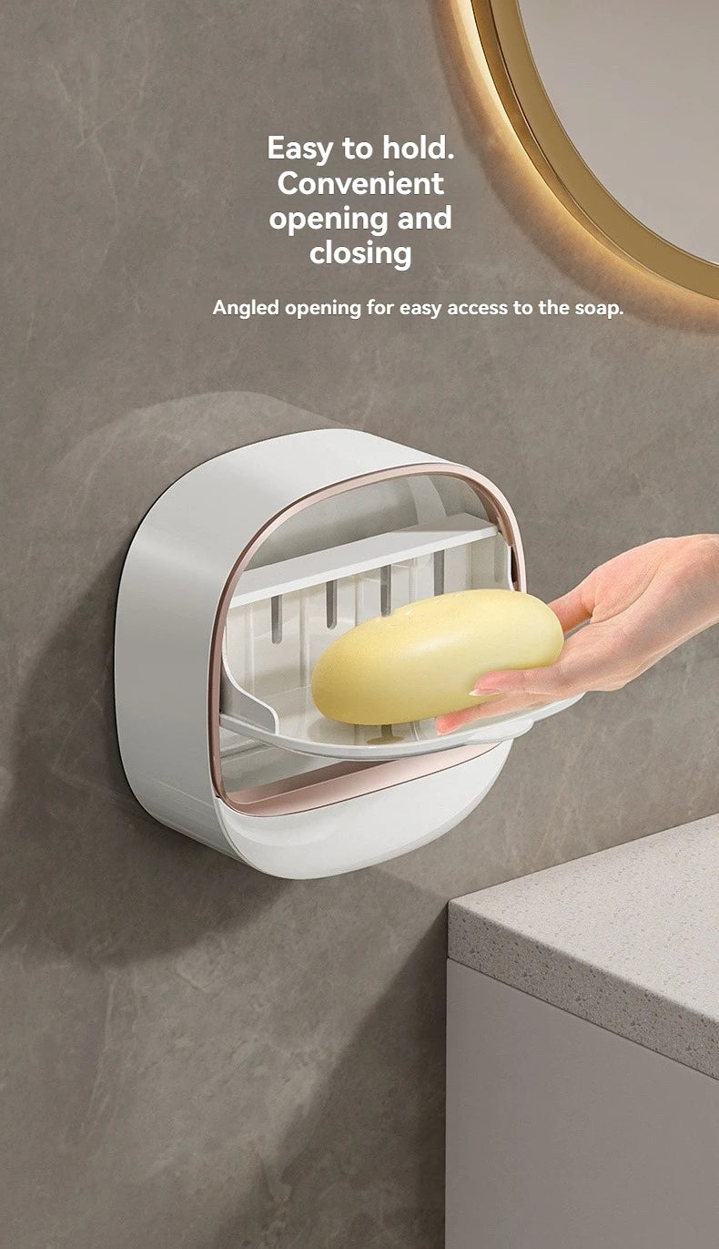 Waterproof Hanging Soap Holder with Drainage