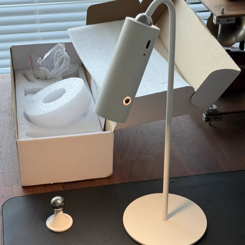Magnetic Rechargeable Desk Lamp (Touch Dimmable)
