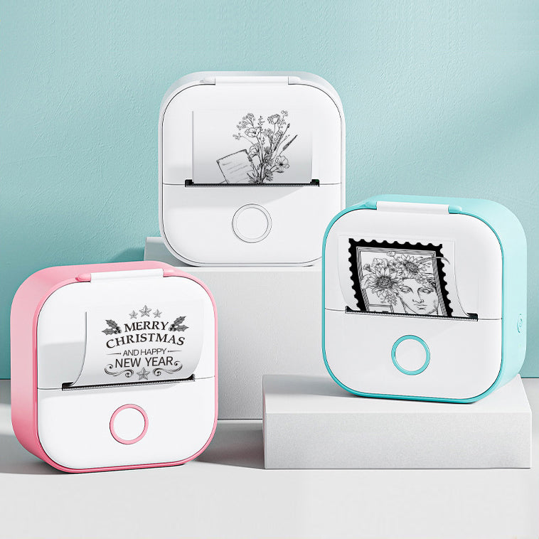 Mini Bluetooth Thermal Label & Photo Printer