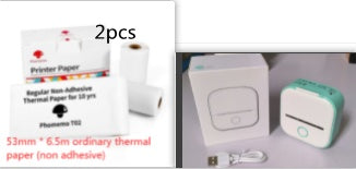 Mini Bluetooth Thermal Label & Photo Printer